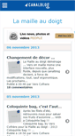 Mobile Screenshot of lamailleaudoigt.canalblog.com