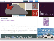 Tablet Screenshot of myrtillechocolat.canalblog.com