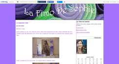 Desktop Screenshot of lafimodesophie.canalblog.com