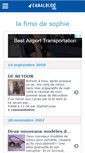 Mobile Screenshot of lafimodesophie.canalblog.com