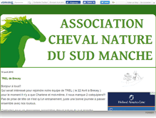 Tablet Screenshot of chevalmanche.canalblog.com