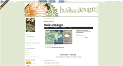 Desktop Screenshot of haikudesign.canalblog.com