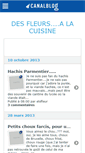 Mobile Screenshot of elofleur.canalblog.com