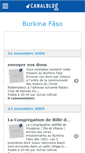 Mobile Screenshot of burkinaouaga.canalblog.com