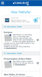 Mobile Screenshot of alexpettyfer.canalblog.com
