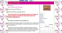 Desktop Screenshot of carnetdehijra.canalblog.com