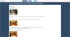 Desktop Screenshot of lachaume2011.canalblog.com