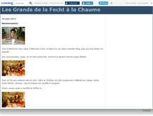 Tablet Screenshot of lachaume2011.canalblog.com