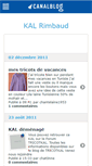 Mobile Screenshot of kalrimbaud.canalblog.com