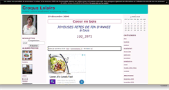 Desktop Screenshot of croqueloisirs.canalblog.com