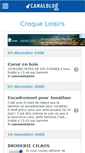 Mobile Screenshot of croqueloisirs.canalblog.com