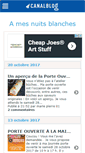 Mobile Screenshot of amesnuitsblanche.canalblog.com