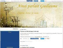 Tablet Screenshot of guillaume2005.canalblog.com