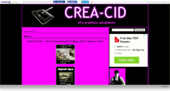 Desktop Screenshot of creacid.canalblog.com