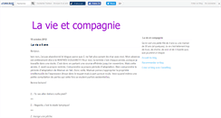 Desktop Screenshot of lavieetcie.canalblog.com