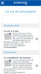 Mobile Screenshot of lavieetcie.canalblog.com