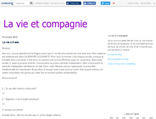 Tablet Screenshot of lavieetcie.canalblog.com