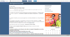 Desktop Screenshot of pongwenscrap.canalblog.com