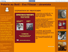 Tablet Screenshot of evafiliszar.canalblog.com