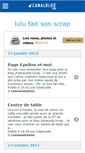 Mobile Screenshot of lulatouille.canalblog.com