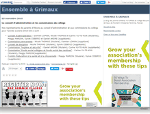 Tablet Screenshot of ensembleagrimaux.canalblog.com