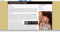 Desktop Screenshot of debatsurrcdnm.canalblog.com