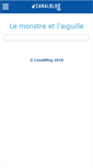 Mobile Screenshot of monstreaiguille.canalblog.com