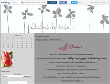Tablet Screenshot of petalesderose.canalblog.com