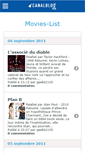 Mobile Screenshot of movieslist.canalblog.com