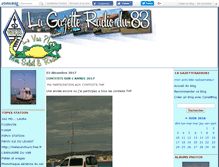 Tablet Screenshot of gazetteradio83.canalblog.com