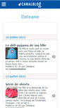 Mobile Screenshot of deleane.canalblog.com