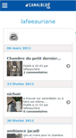 Mobile Screenshot of lafeeauriane.canalblog.com