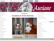 Tablet Screenshot of lafeeauriane.canalblog.com
