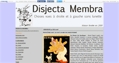 Desktop Screenshot of disjecta.canalblog.com