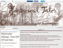 Tablet Screenshot of mechanicaltales.canalblog.com