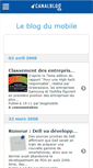 Mobile Screenshot of mobileblog.canalblog.com