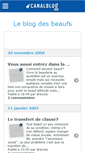 Mobile Screenshot of beaufs.canalblog.com