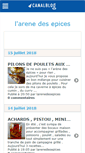 Mobile Screenshot of larenedesepices.canalblog.com