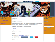Tablet Screenshot of mangabyscromx.canalblog.com