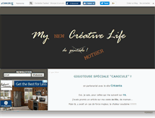 Tablet Screenshot of mycreativelife.canalblog.com