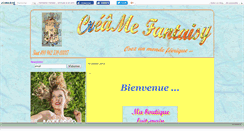 Desktop Screenshot of creamefantaisy.canalblog.com
