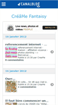 Mobile Screenshot of creamefantaisy.canalblog.com