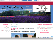 Tablet Screenshot of clubparfum63.canalblog.com