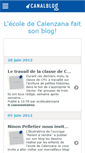 Mobile Screenshot of ecolecalenzana.canalblog.com