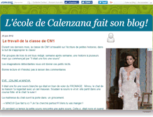 Tablet Screenshot of ecolecalenzana.canalblog.com