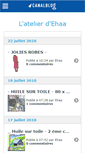 Mobile Screenshot of latelierdehaa.canalblog.com