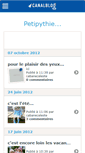 Mobile Screenshot of petipythie.canalblog.com