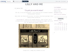 Tablet Screenshot of lillyandme.canalblog.com