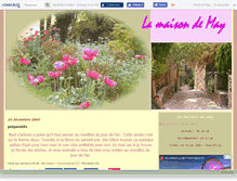 Tablet Screenshot of lamaisondemay.canalblog.com