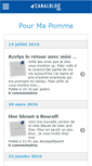 Mobile Screenshot of pourmapom.canalblog.com